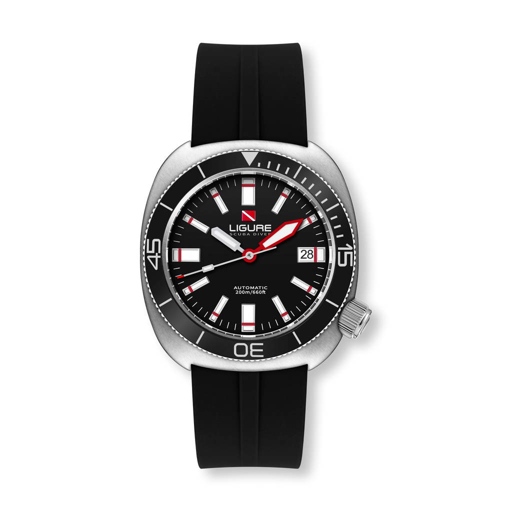 Ligure Il Primo LWT21001 automatic dive watch front view